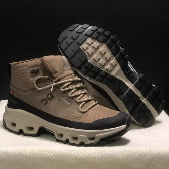 On Running Cloudrock Low WP Hiking mountaineering shoes
